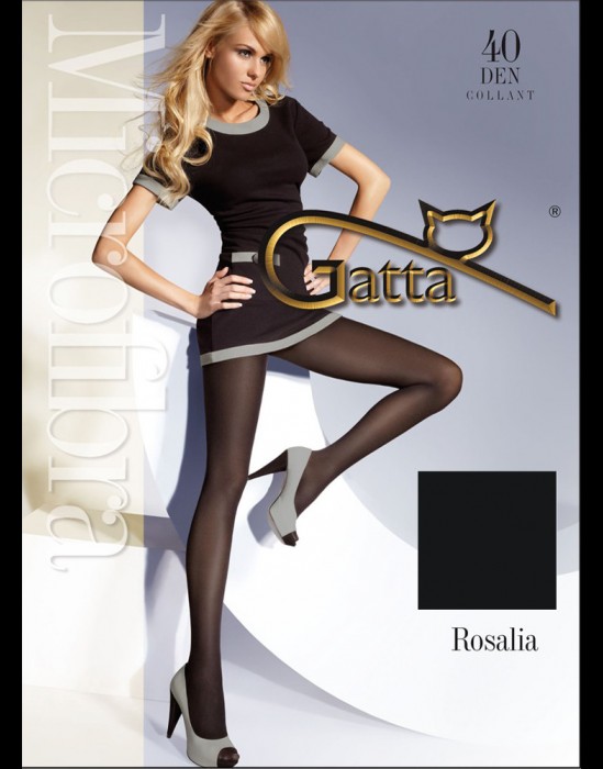 Gatta Rosalia 40 DEN - zwart RFR-8440BL